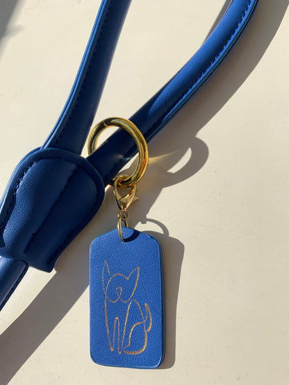 Saint Woof Dog Leash - Blue