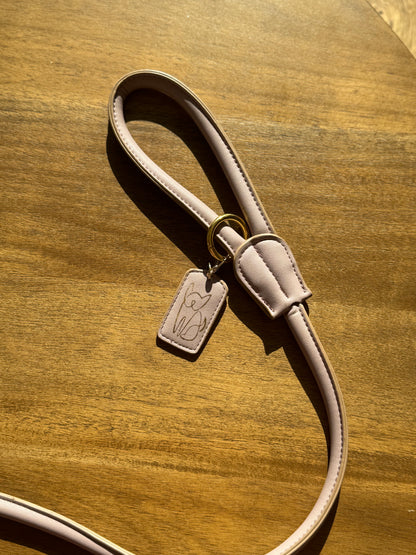 Leash & Collar Set - Nude Pink